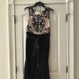 Betsy & Adam full  length evening dress.